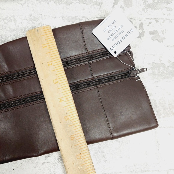 NEW Aerosoles Taba Brown Leather Riding Knee High Boots D766 - Picture 8 of 11